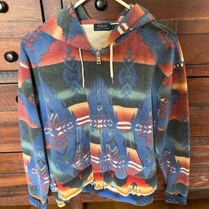 Ralph Lauren Multicolor Zip-Up Sweat Hoodie
